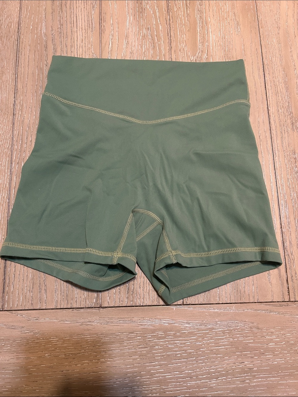 Like New Vitality High-Rise Olive Green Bike Shorts for Women XS - Picture 1 of 2